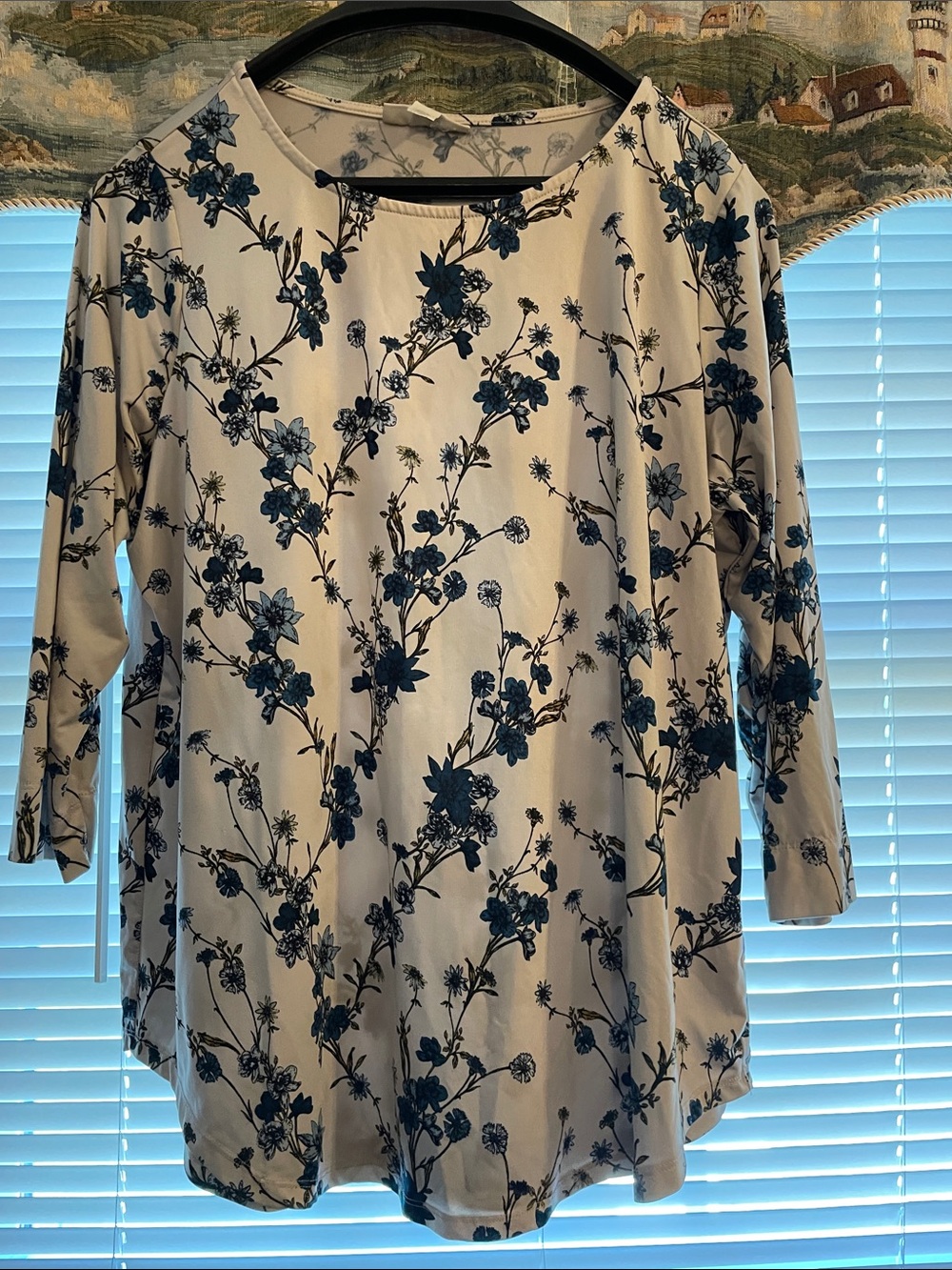 Emaline Woman 3/4 Sleeve Tunic